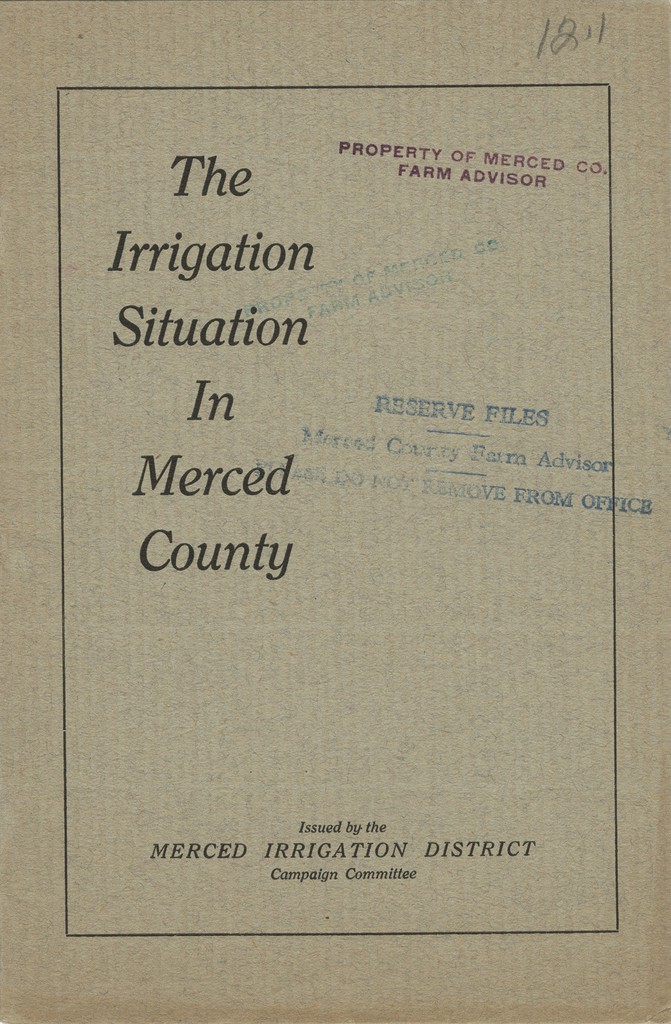 Merced Irrigation District Clio